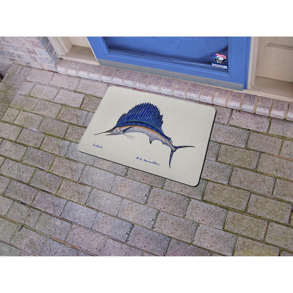 Sailfish Door Mat 18x26. Picture 2