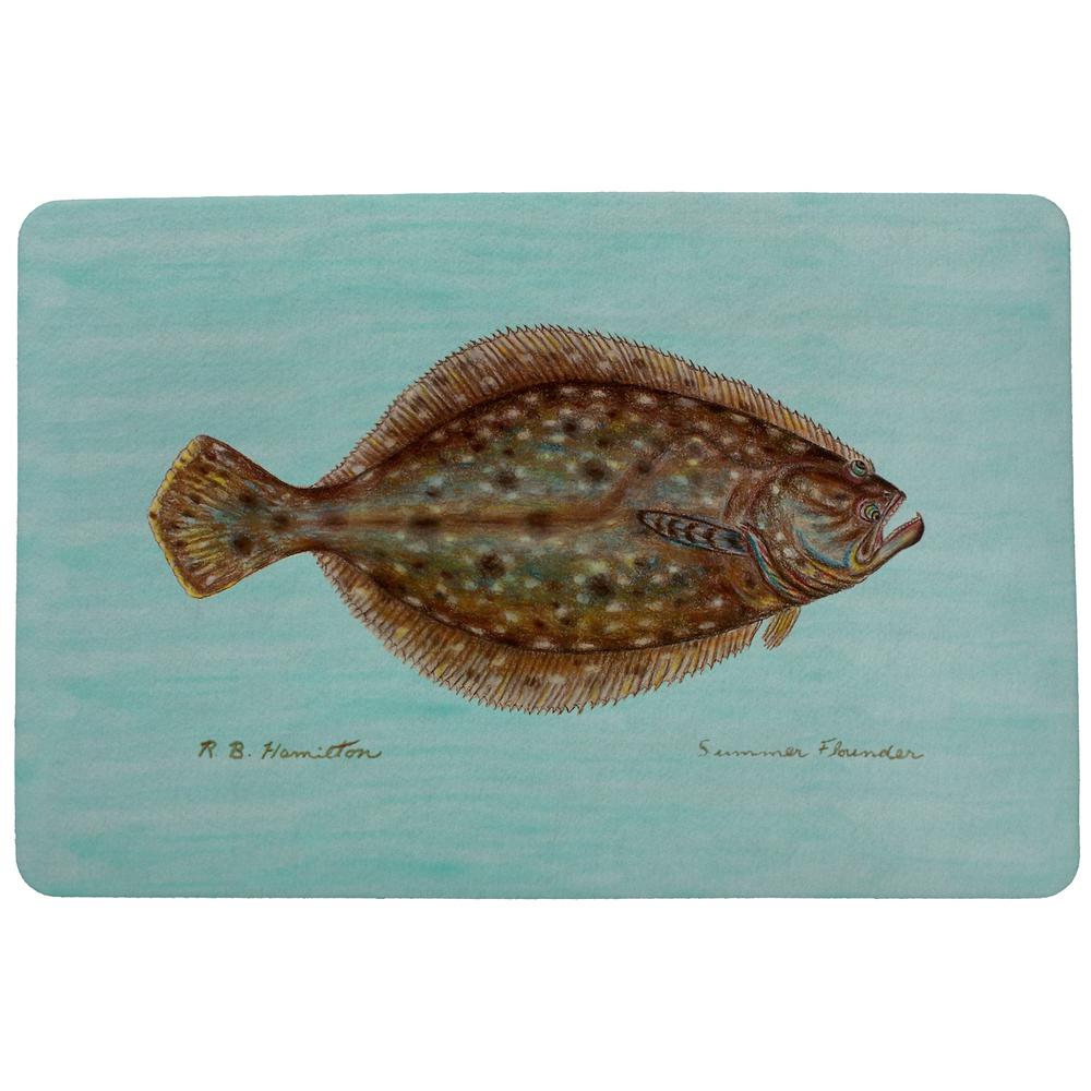 Flounder Door Mat 18x26. Picture 1