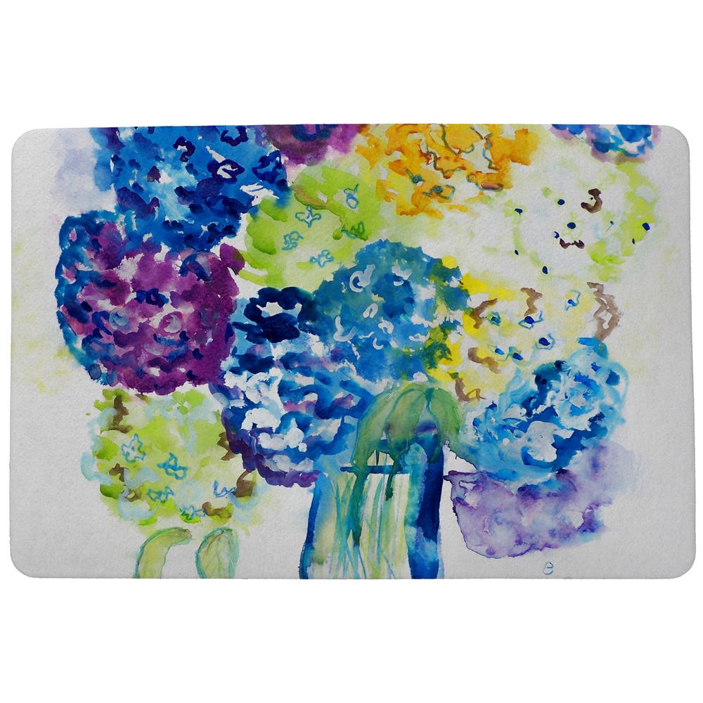 Betsy's Hydrangea Door Mat 18x26. Picture 1