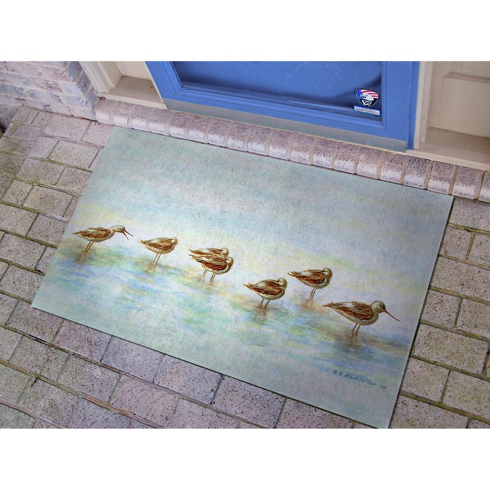 Avocets Door Mat 18x26. Picture 2