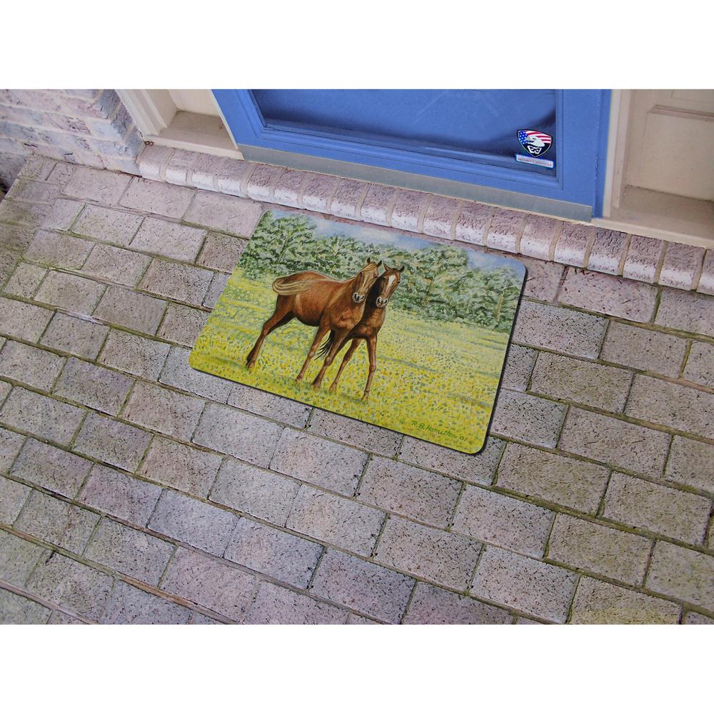 Horses Door Mat 18x26. Picture 2