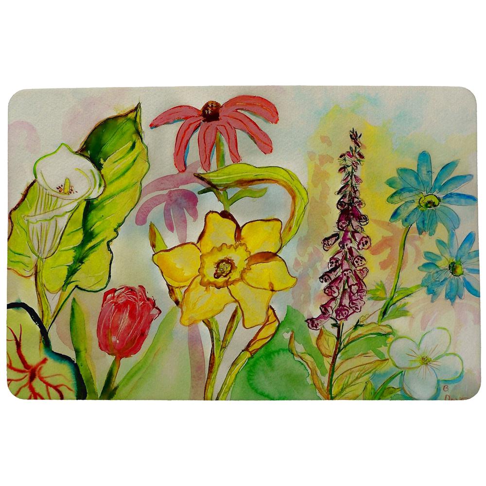 Betsy's Garden Door Mat 18x26. Picture 1