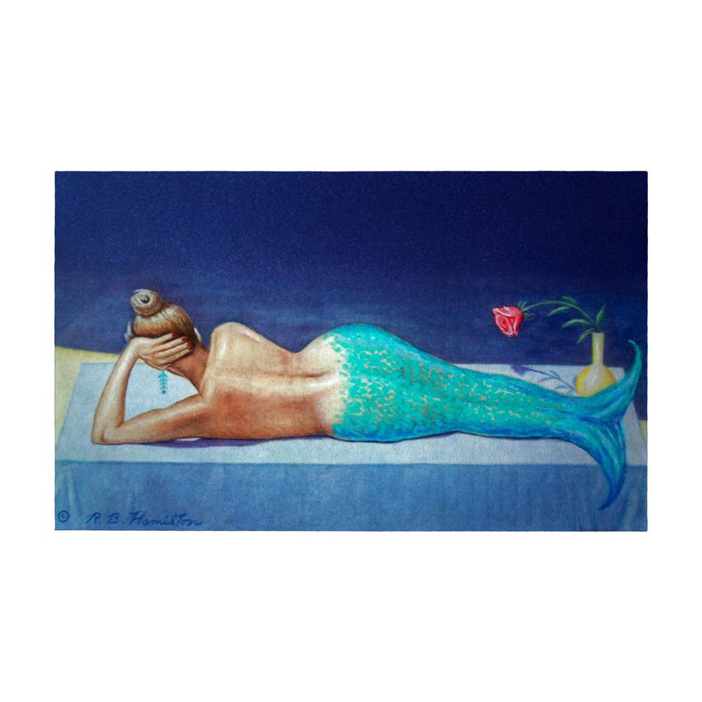 Mermaid Door Mat 18x26. Picture 1