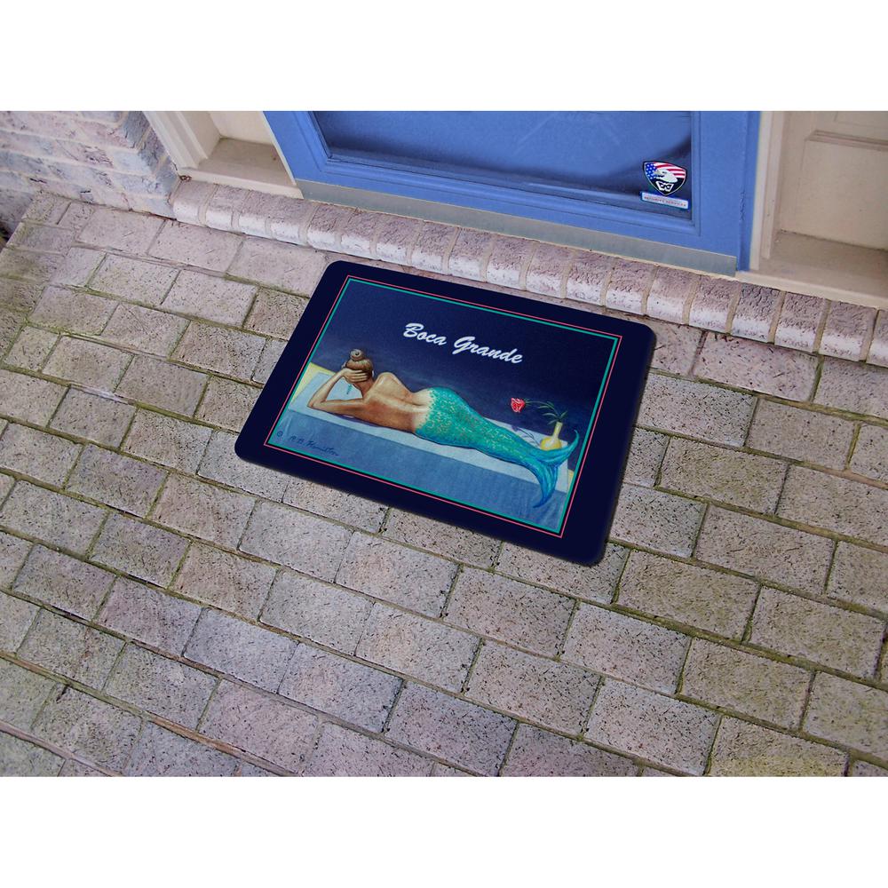 Mermaid Door Mat 18x26. Picture 2