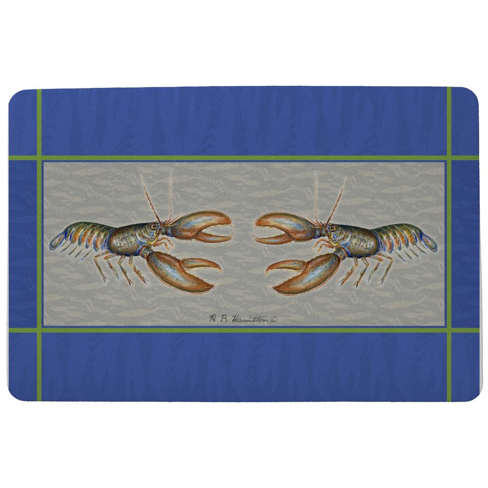 Lobster Door Mat 18x26. Picture 1
