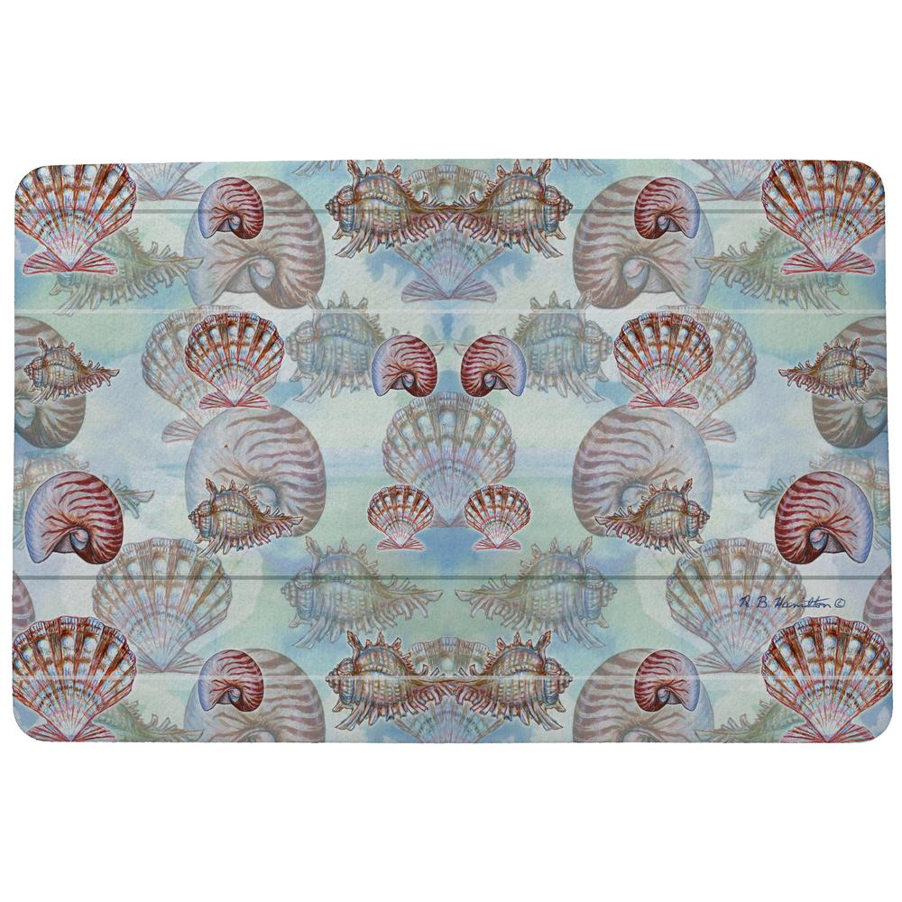 Shells Door Mat 18x26. Picture 1