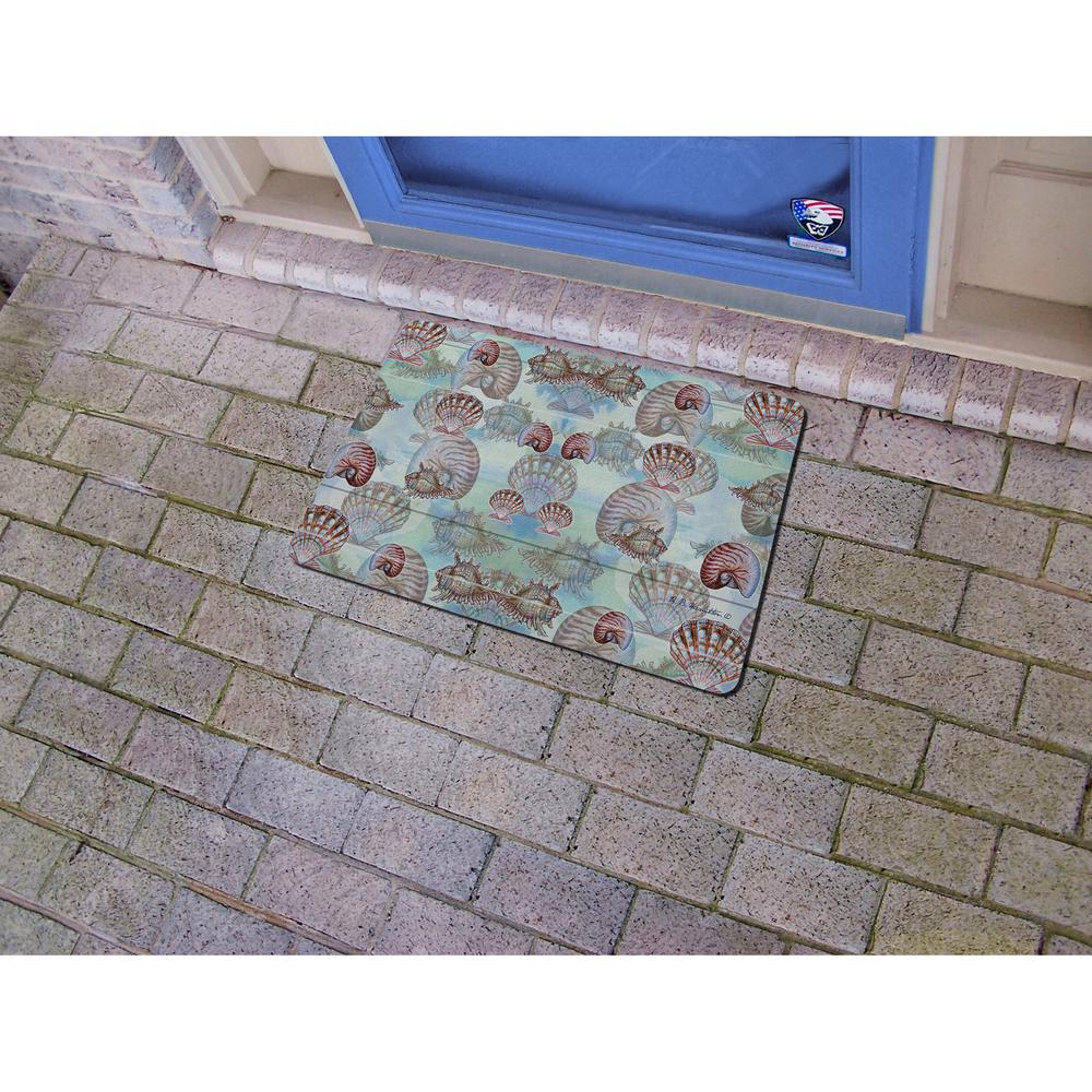 Shells Door Mat 18x26. Picture 2