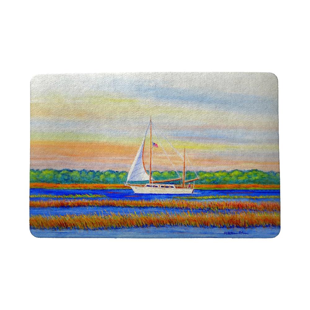Marsh Sailing Door Mat 18"x26". Picture 1