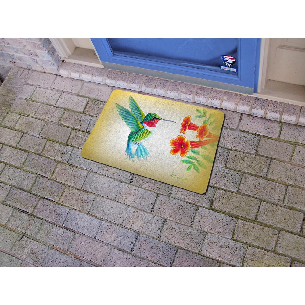 Dick's Hummingbird Door Mat 18x26. Picture 2