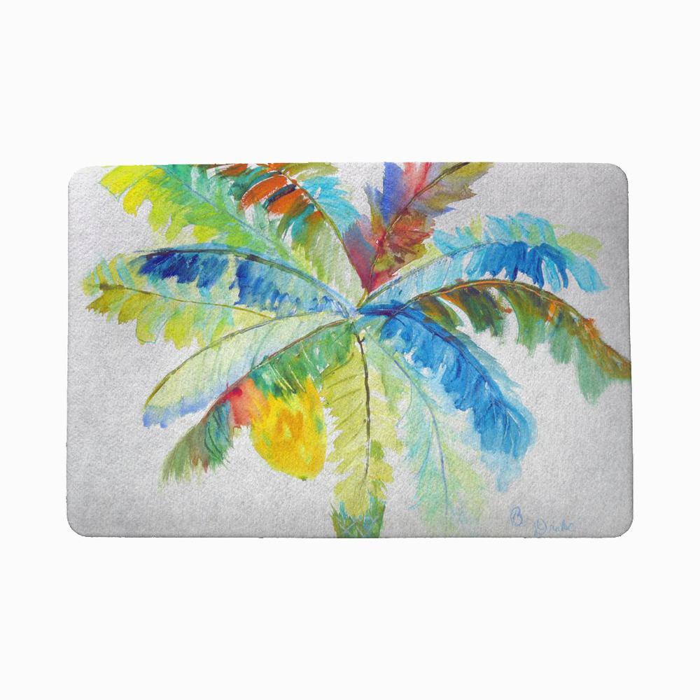 Big Palm Door Mat 18x26. Picture 1