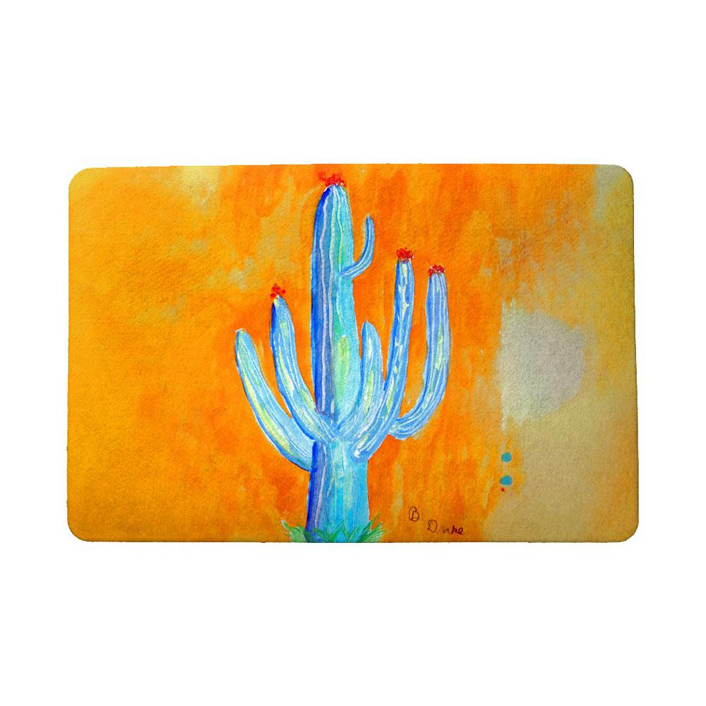 Tall Cactus Door Mat 18x26. Picture 1