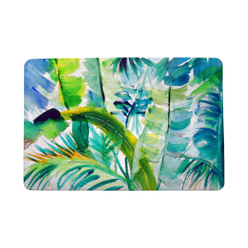Jungle Greens Door Mat 18x26. Picture 1