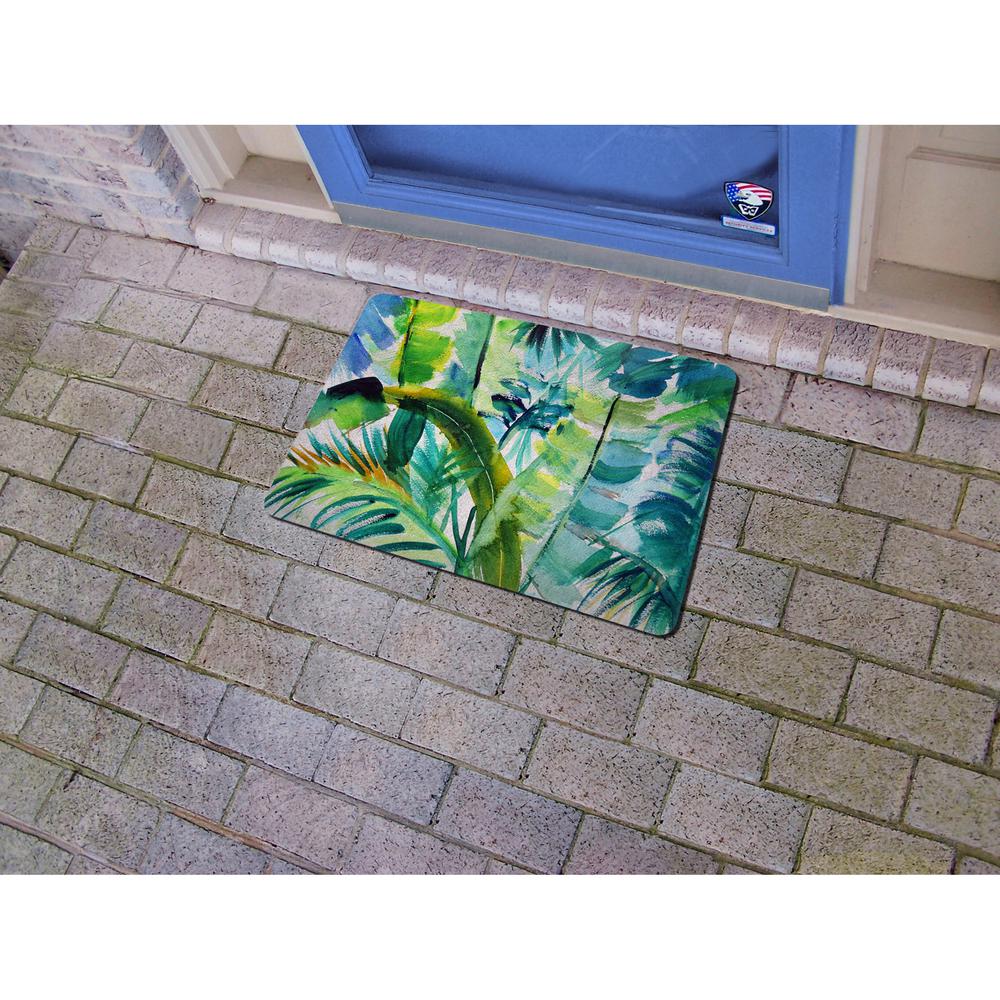 Jungle Greens Door Mat 18x26. Picture 2