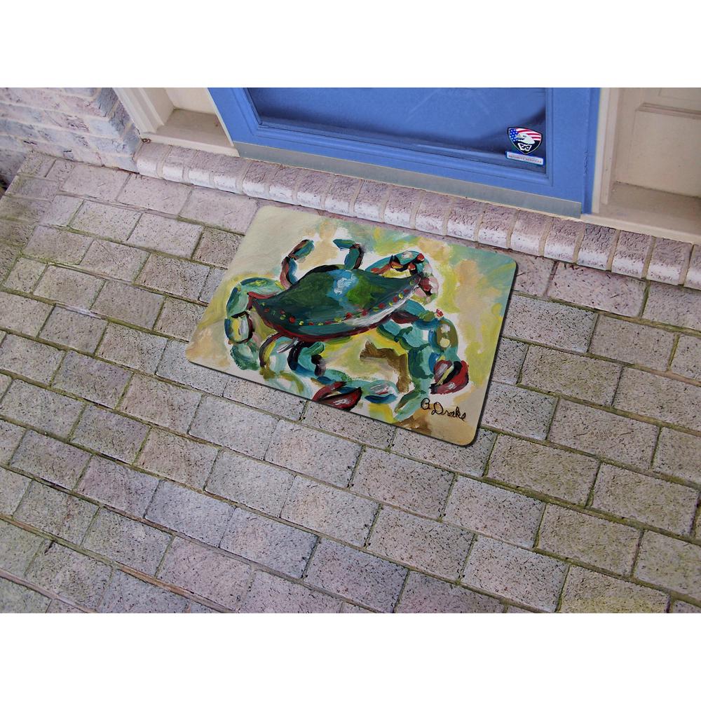 Colorful Crab Door Mat 18x26. Picture 2