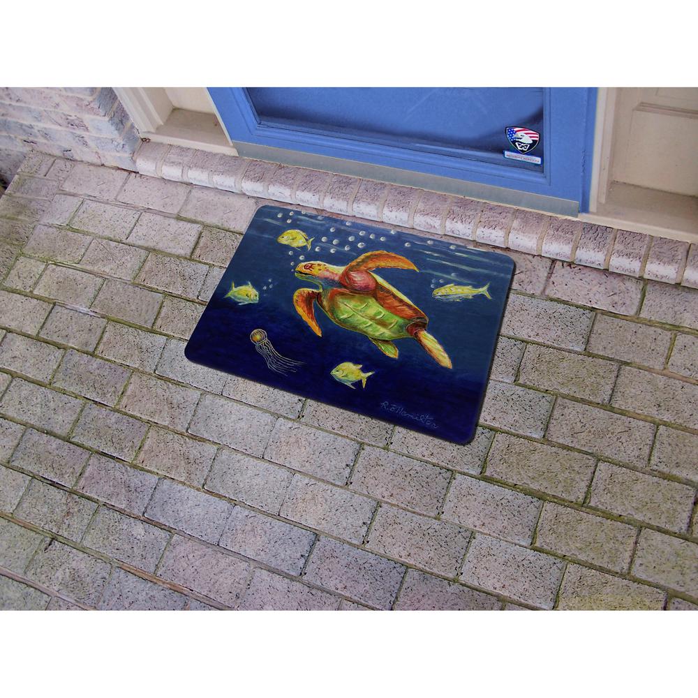 Dick's Sea Turtle Door Mat 18x26. Picture 2