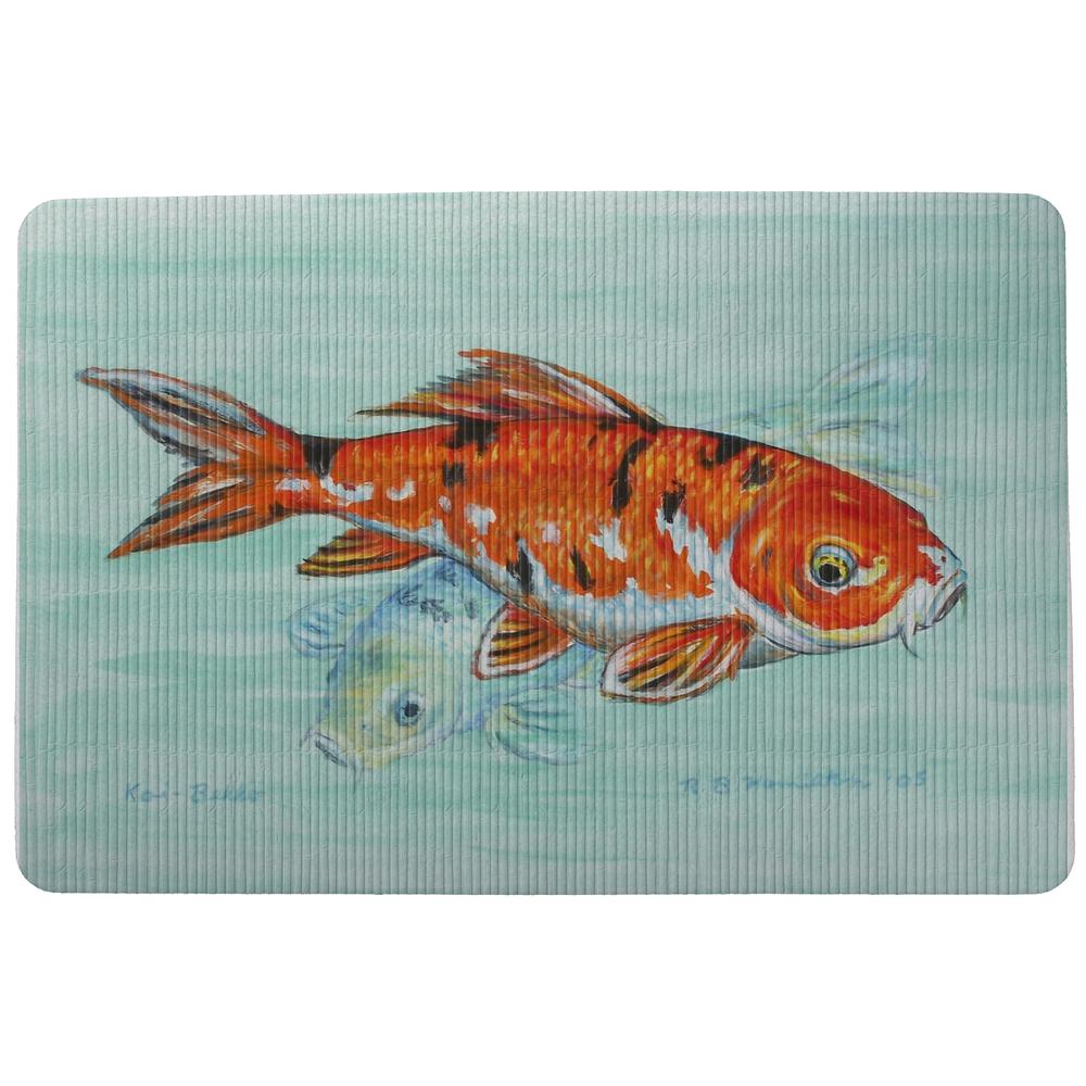 Koi Door Mat 18x26. Picture 1