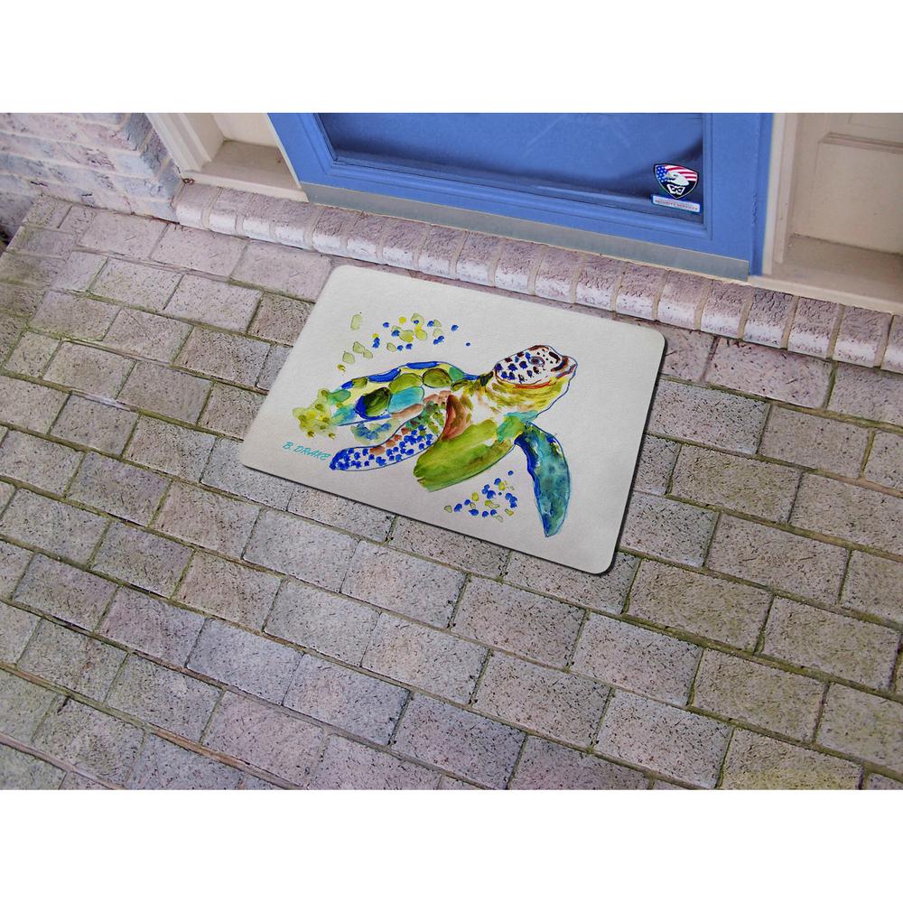 Baby Sea Turtle Door Mat 18x26. Picture 2