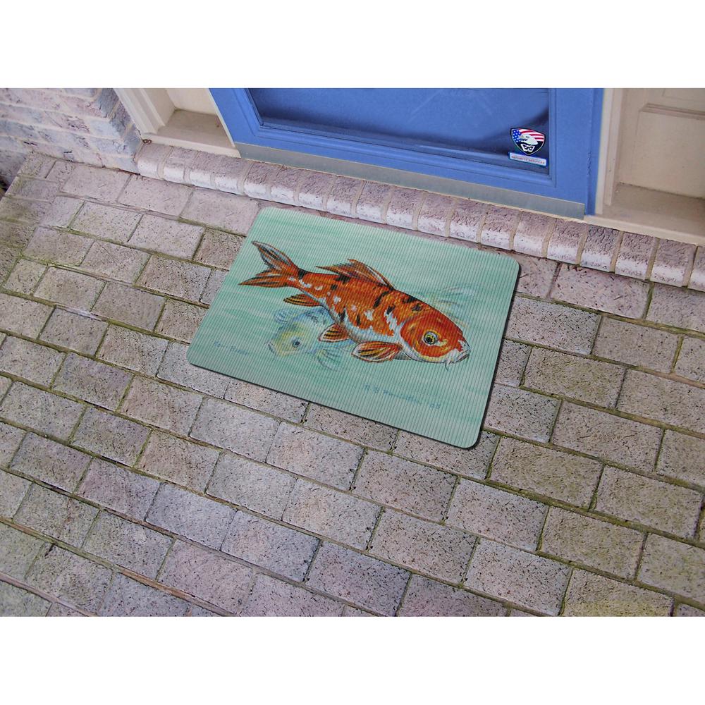 Koi Door Mat 18x26. Picture 2