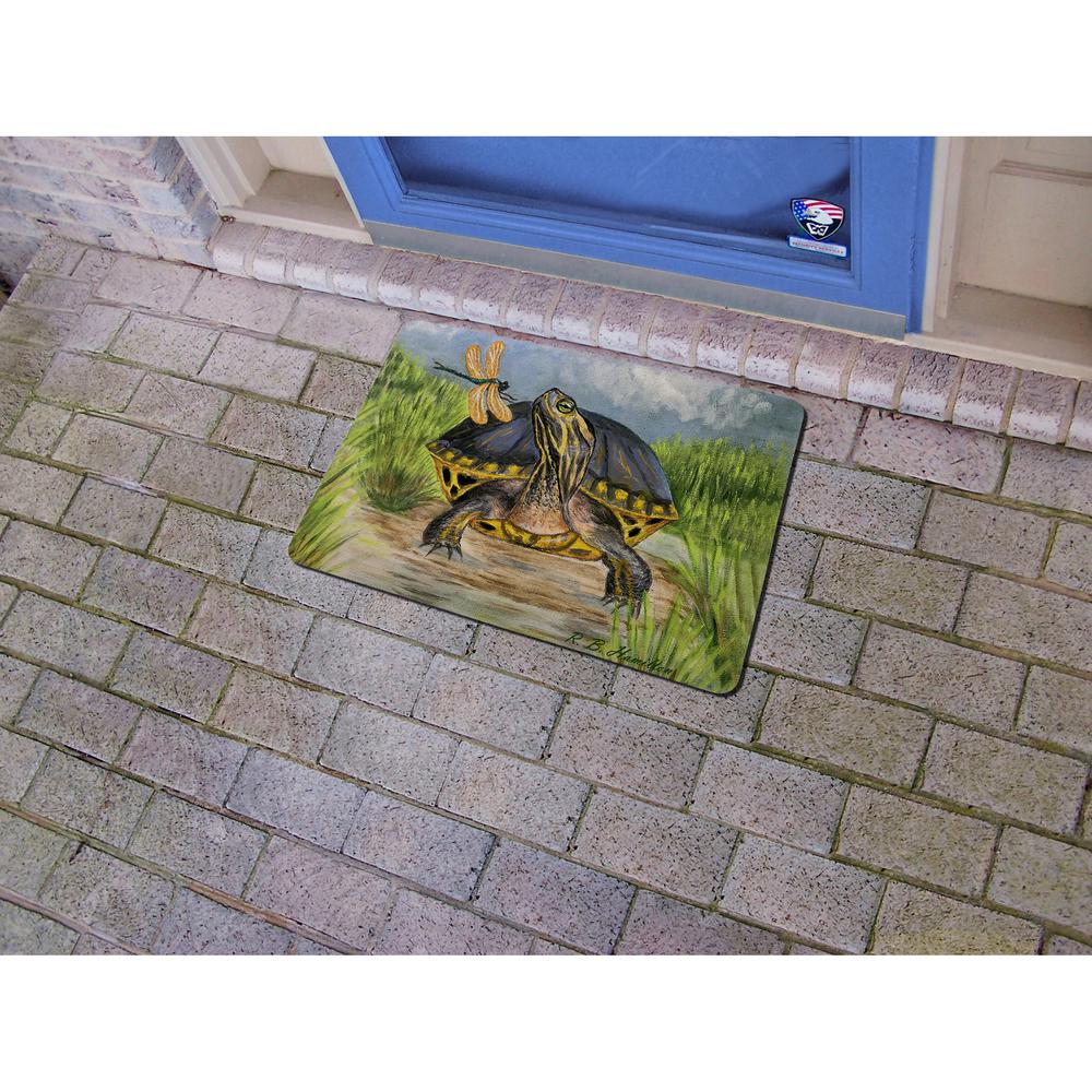 Dragonfly to Turtle Small Door Mat. Picture 2