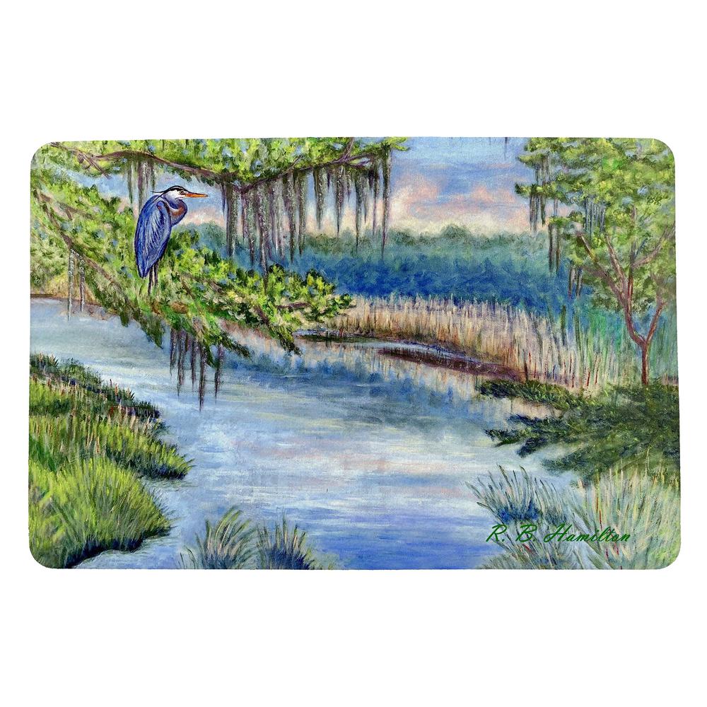 Marsh Morning Small Door Mat. Picture 1