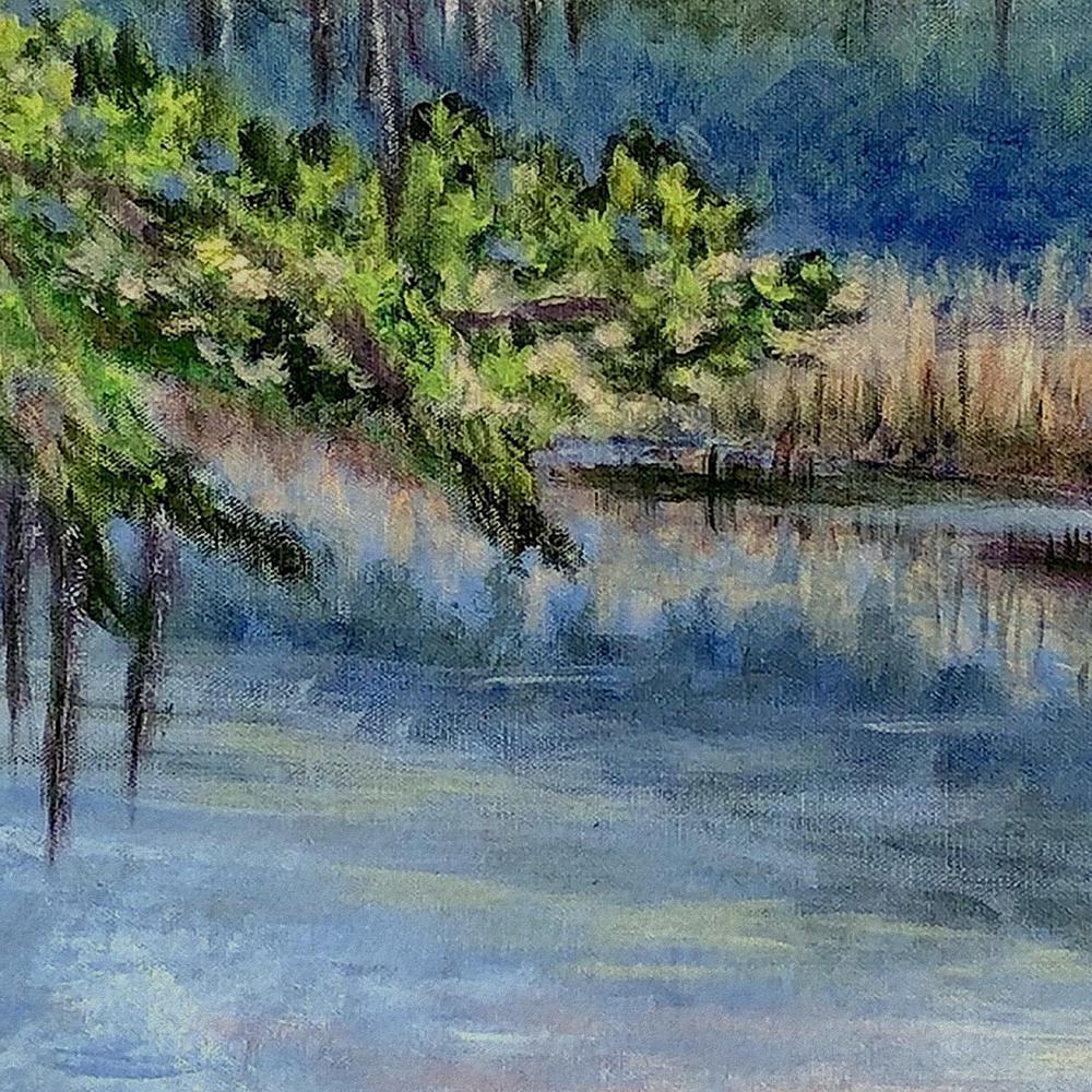 Marsh Morning Small Door Mat. Picture 3