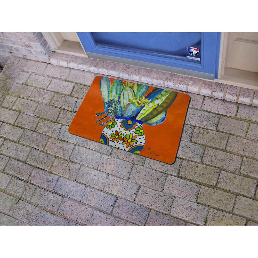 Potted Cactus Small Door Mat. Picture 2