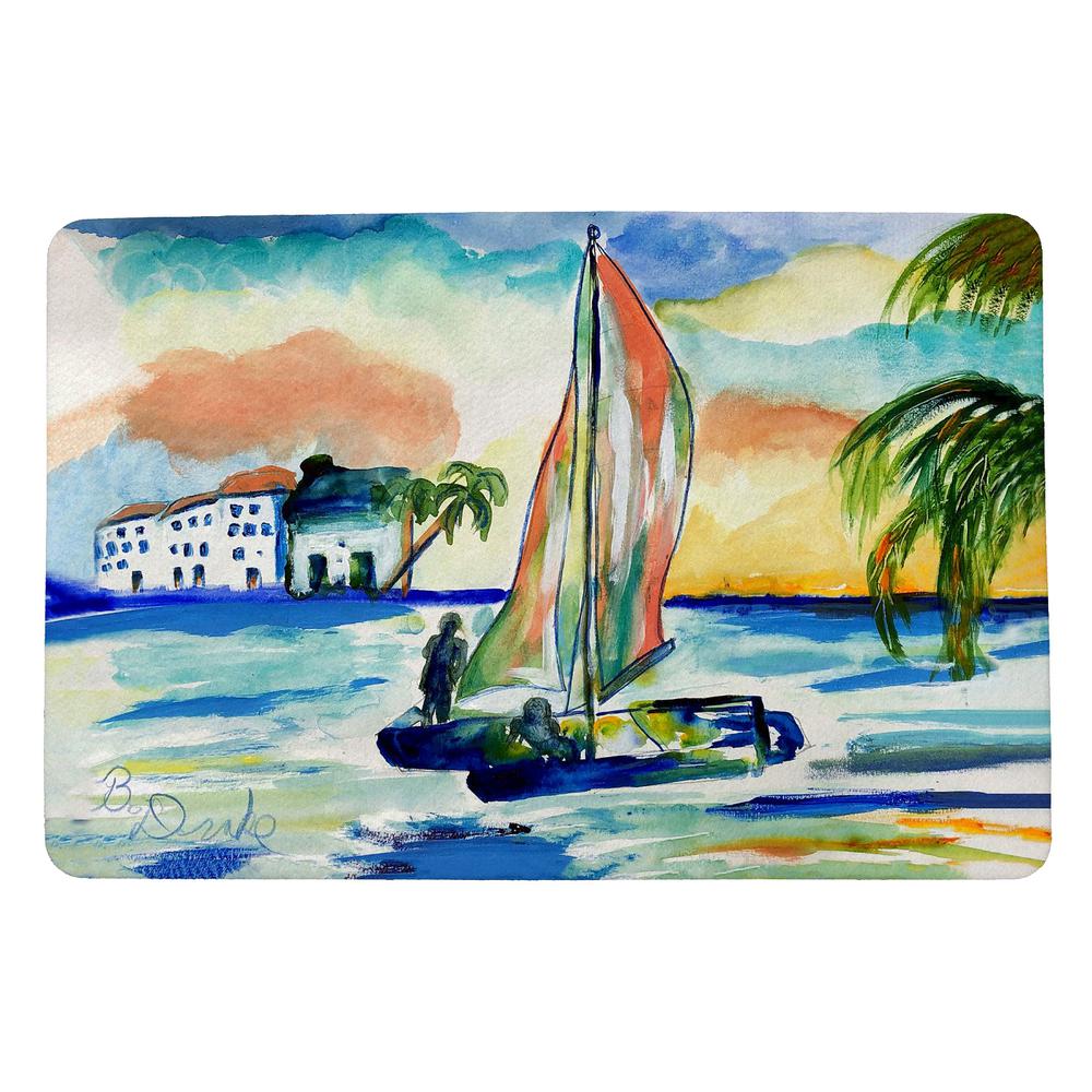 Catamarand Small Door Mat. Picture 1