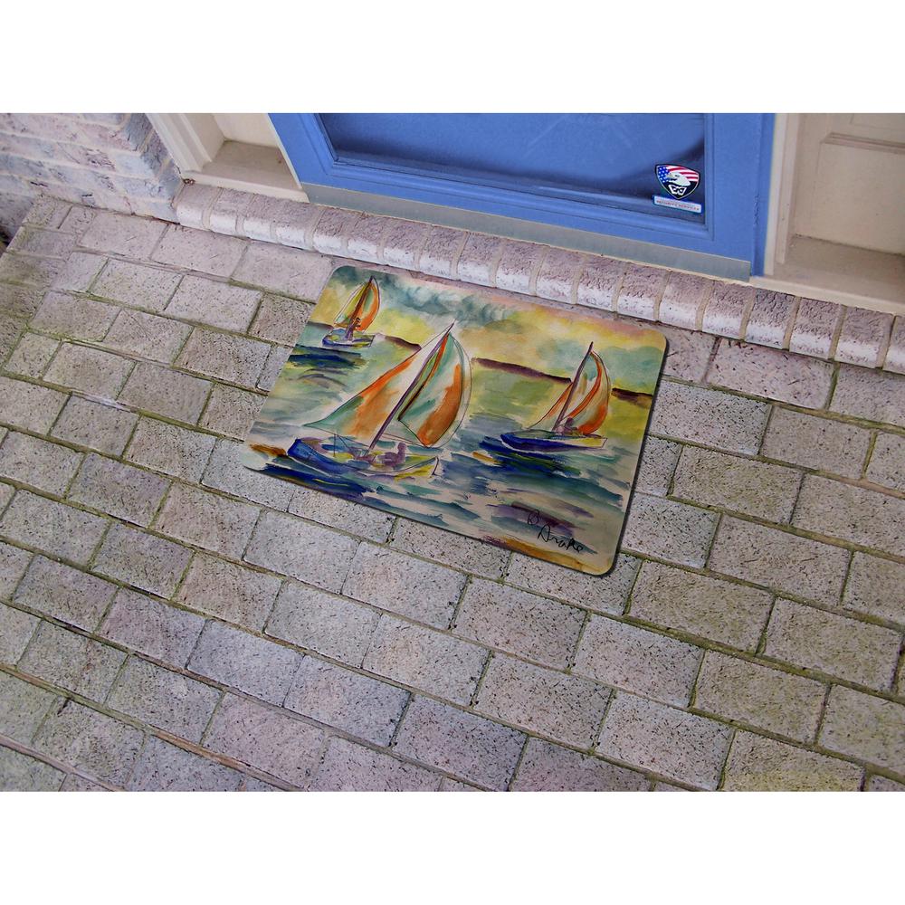 Sail Race Door Mat 18x26. Picture 2