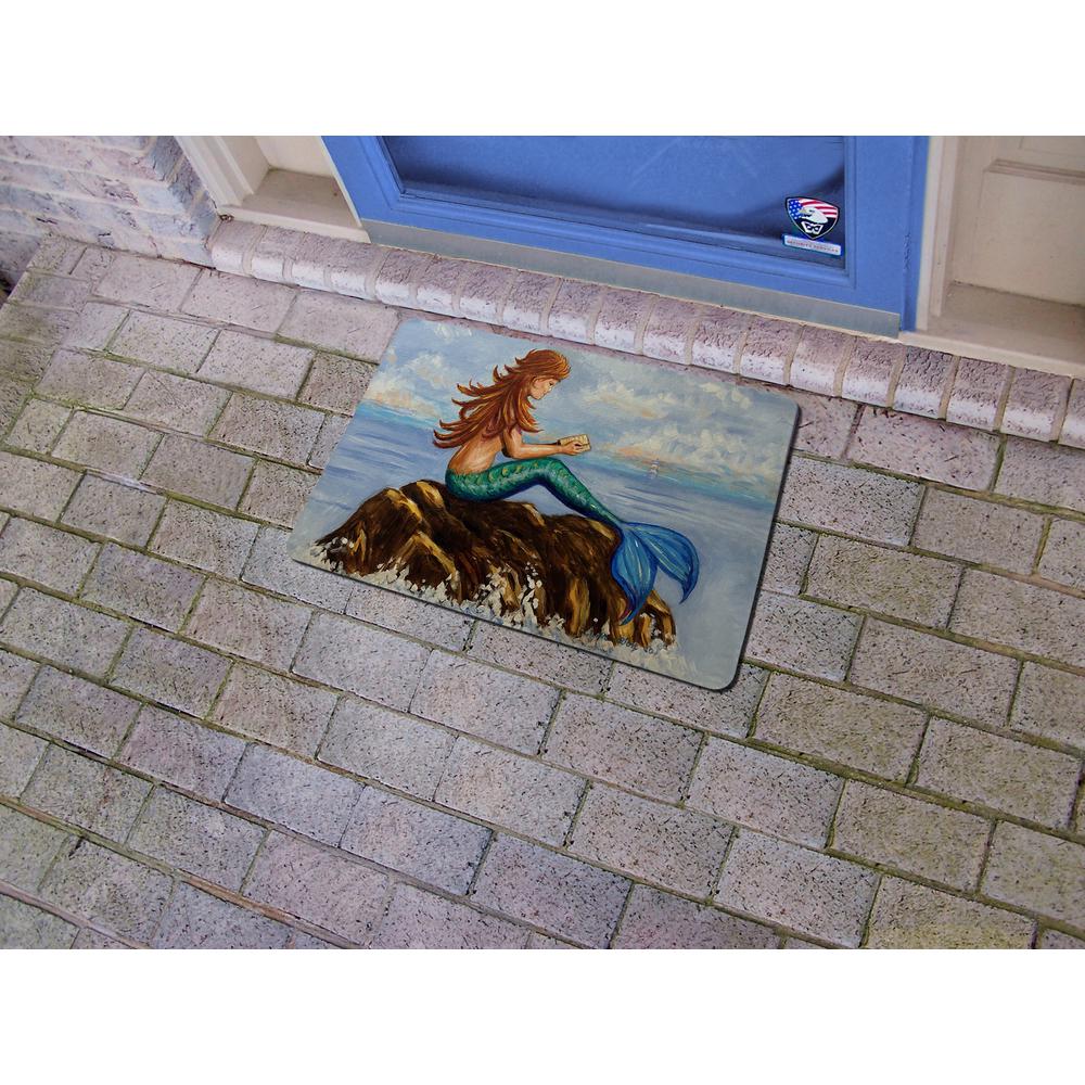 Mermaid's Handbook Door Mat 18x26. Picture 2