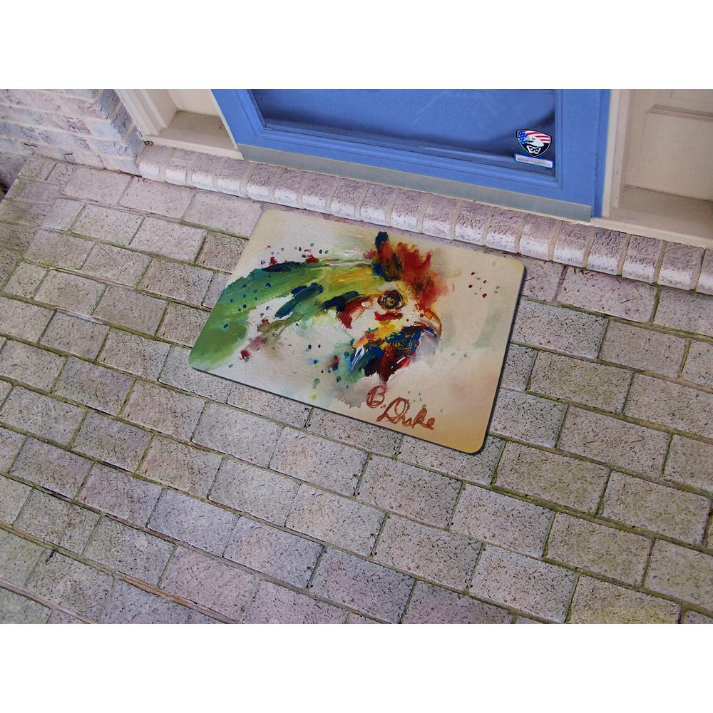 Chicken Portrait Door Mat 18x26. Picture 2