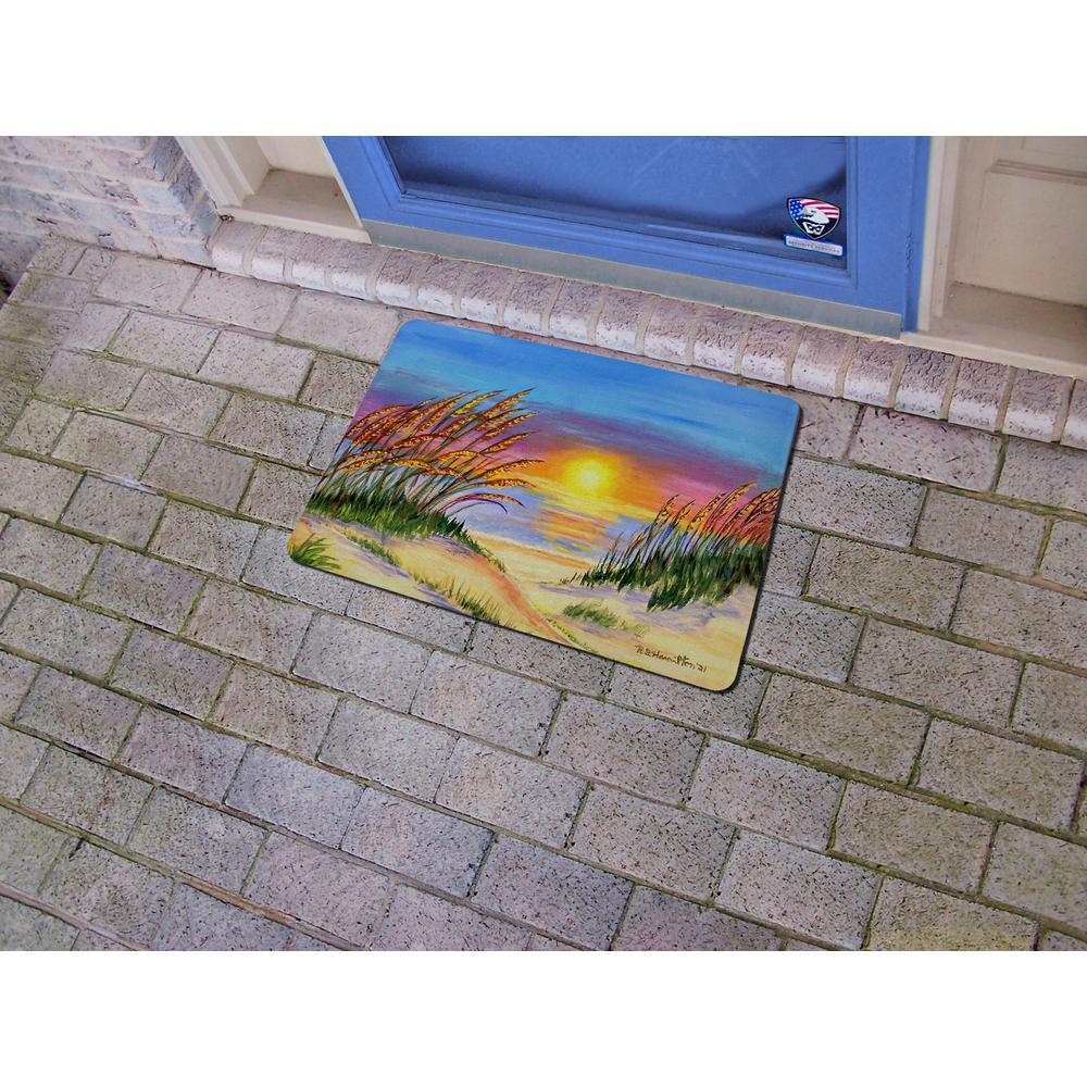 Sea Oates Sunrise Door Mat 18x26. Picture 2