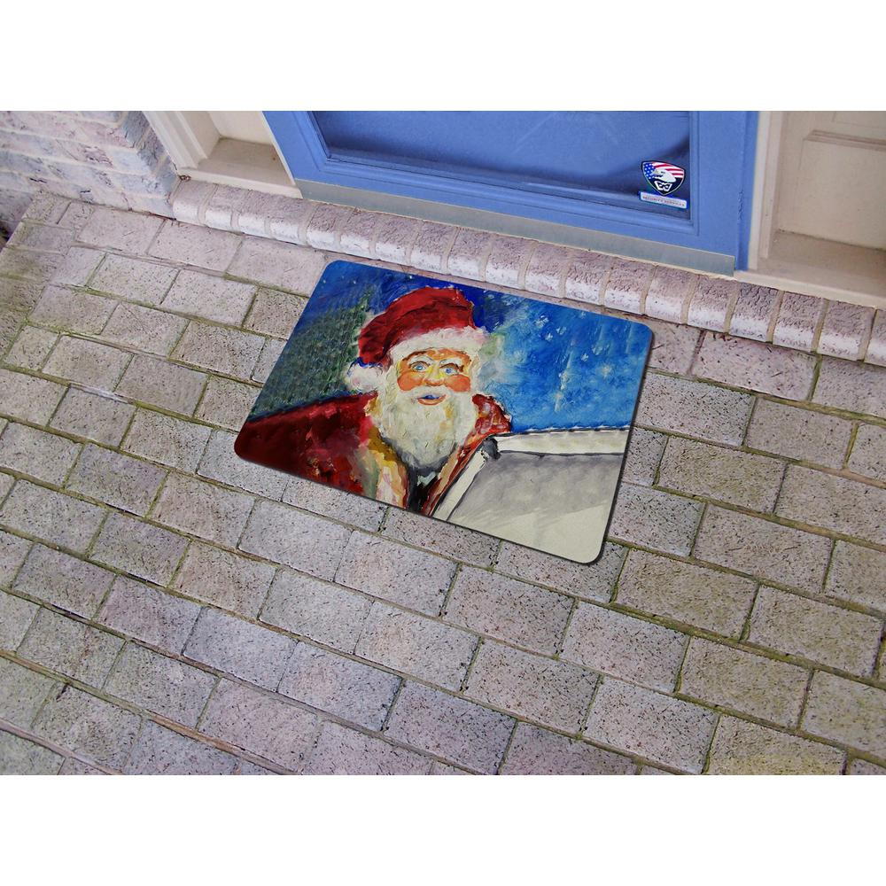Santa's List Door Mat 18x26. Picture 2