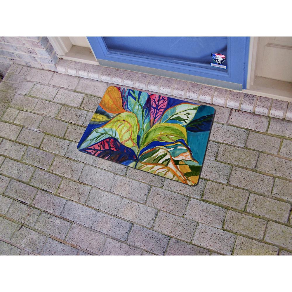 Summer Leaves Door Mat 18x26. Picture 2