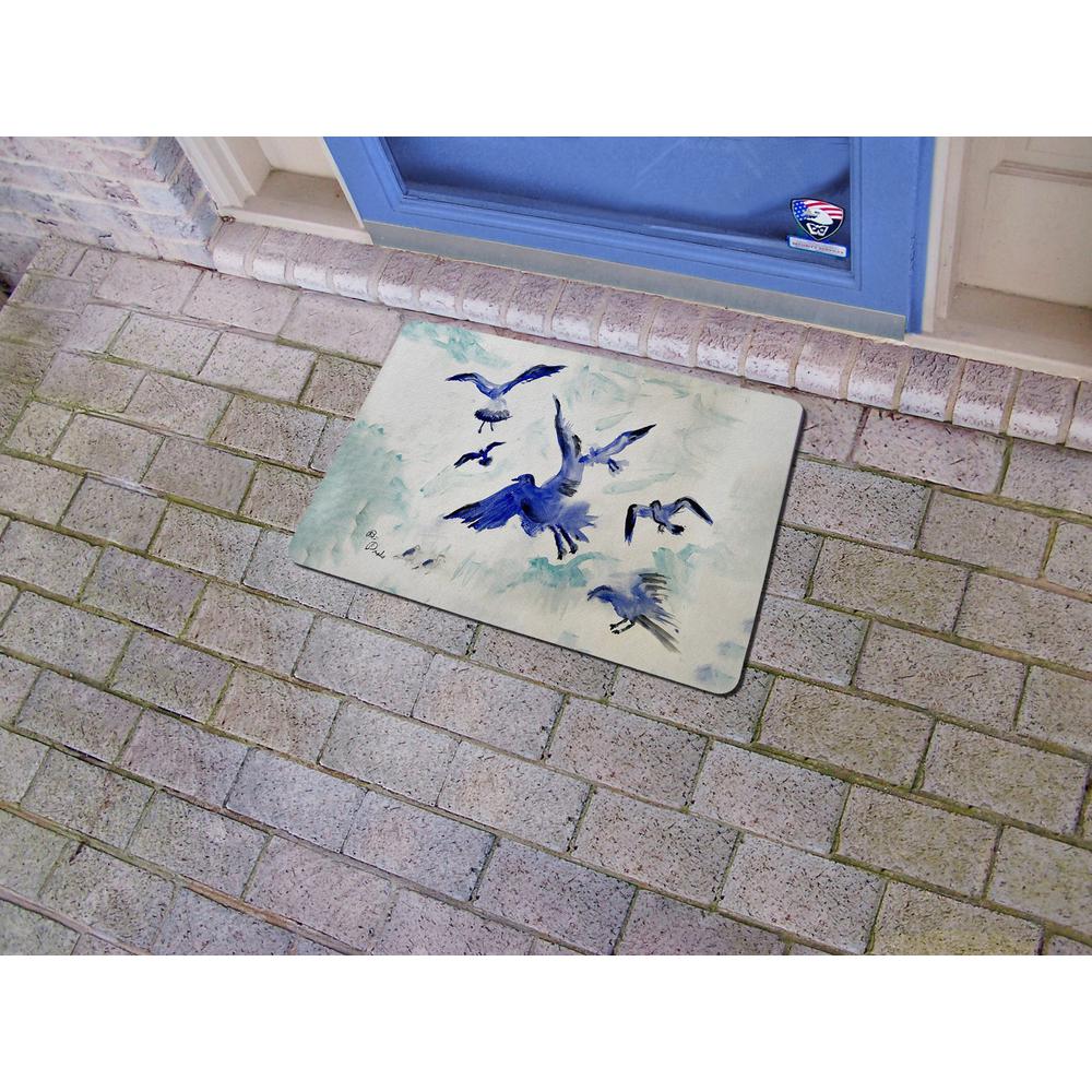 Flocking Gulls Door Mat 18x26. Picture 2