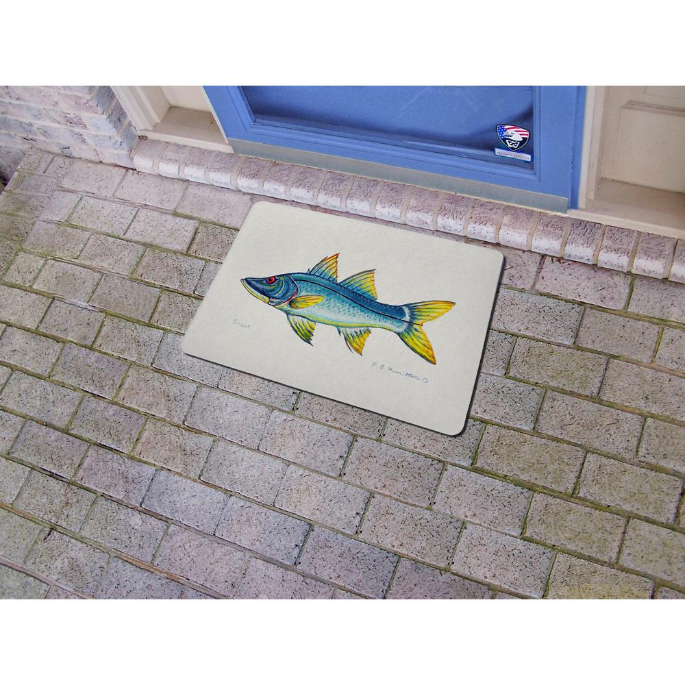 Snook Door Mat 18x26. Picture 2