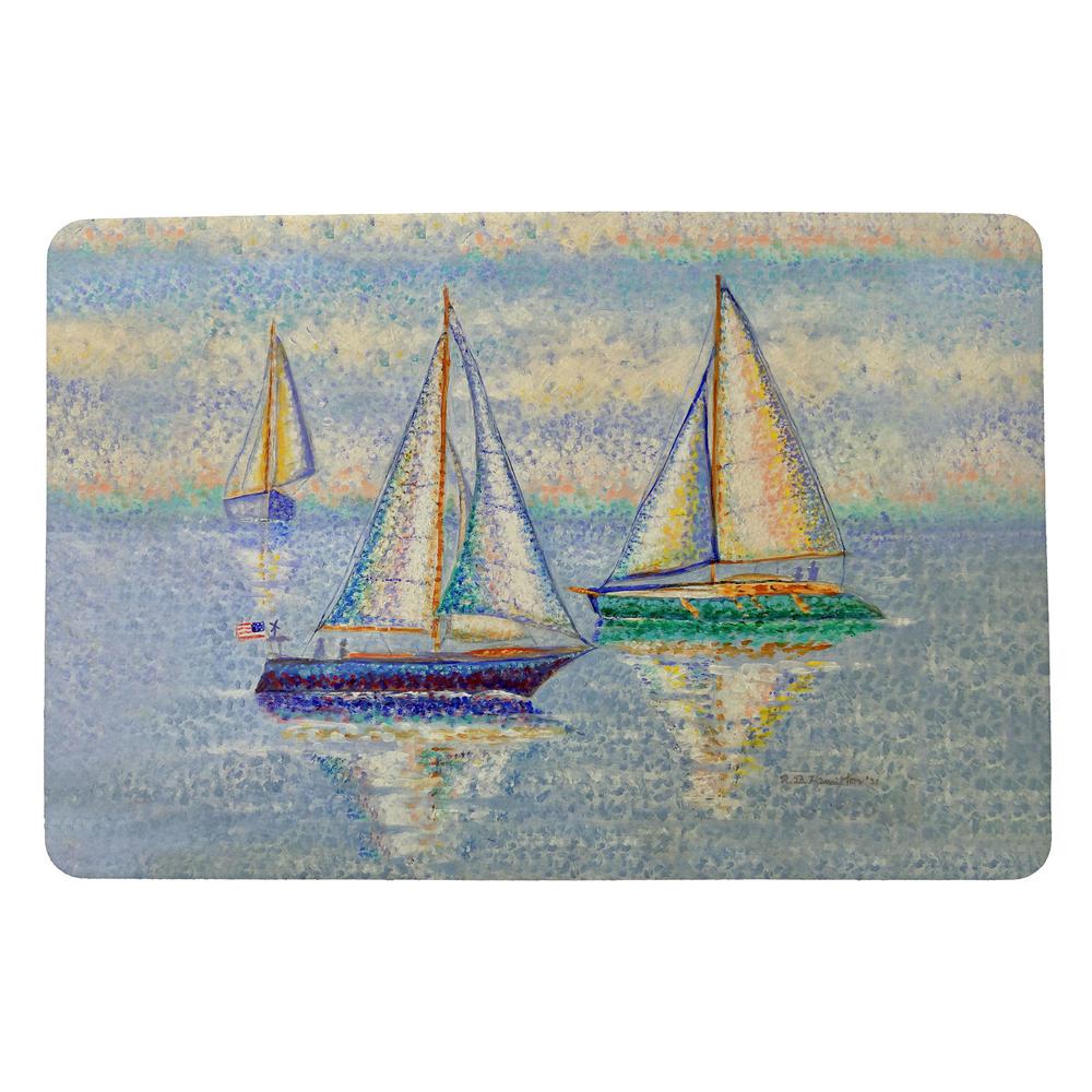 Sailing By Door Mat 18x26. Picture 1