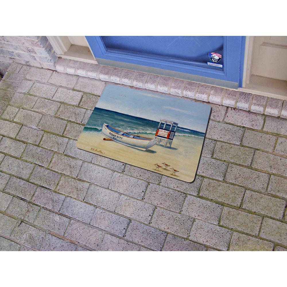 Ocean City Lifeguard Stand Door Mat 18x26. Picture 2