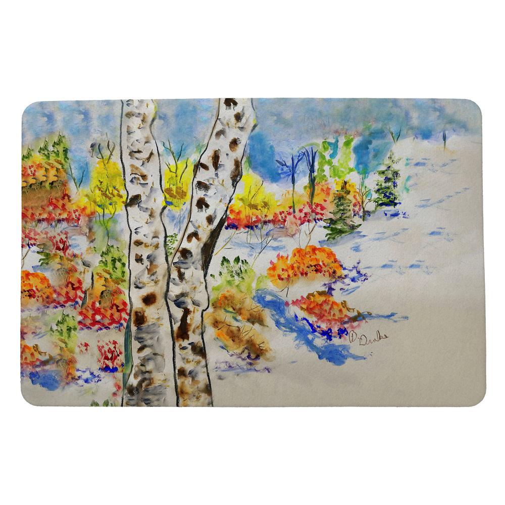 White Birch Door Mat 18x26. Picture 1