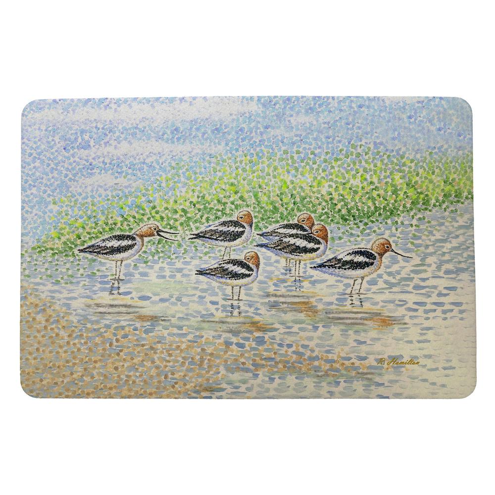 Summer Avocets Door Mat 18x26. Picture 1