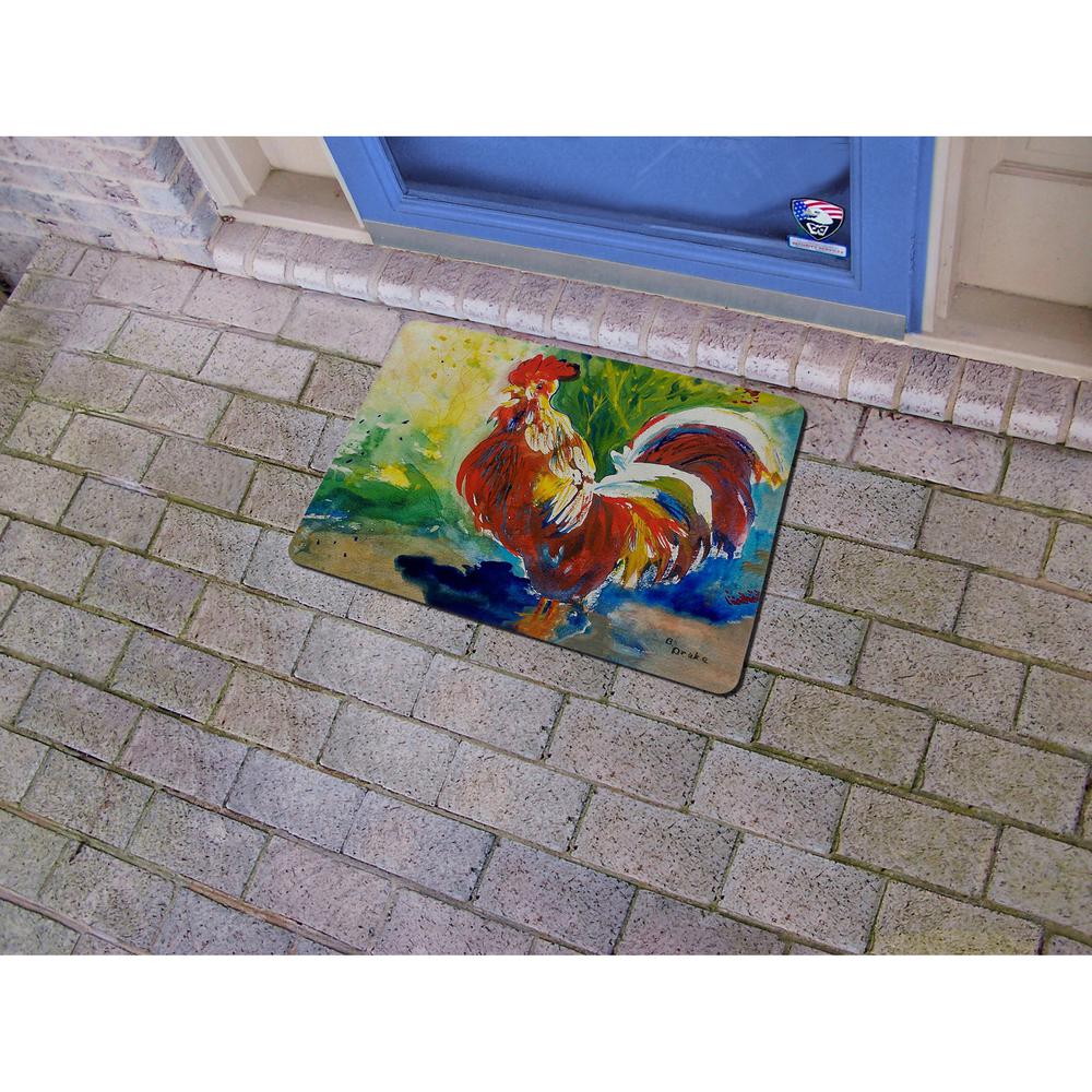 Red Rooster Door Mat 18x26. Picture 2