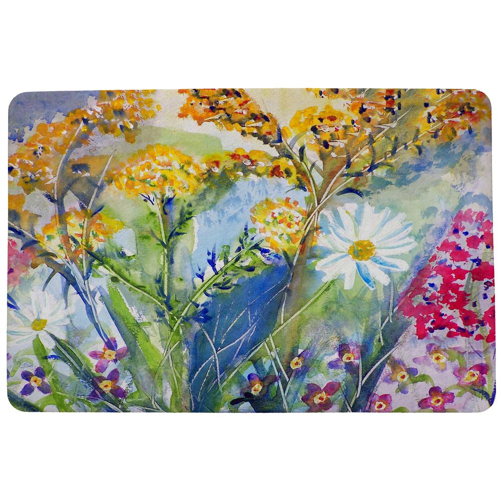 Wild Flower Door Mat 18x26. Picture 1