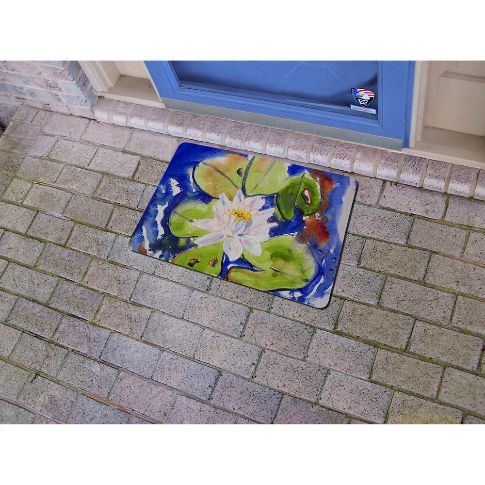 Lily Pad Door Mat 18x26. Picture 2