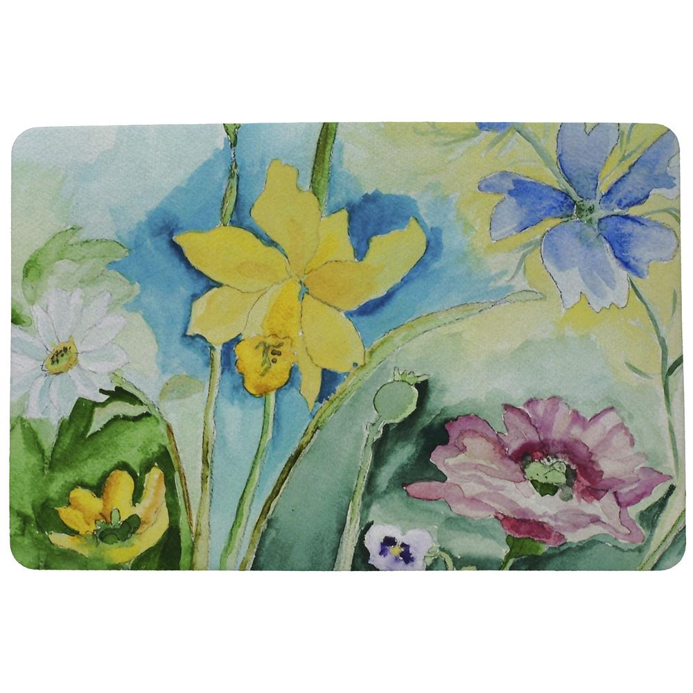 Betsy's Florals Door Mat 18x26. Picture 1