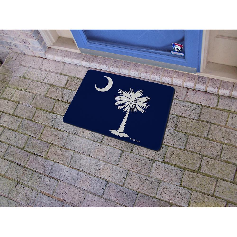 Palmetto Moon Door Mat 18x26. Picture 2