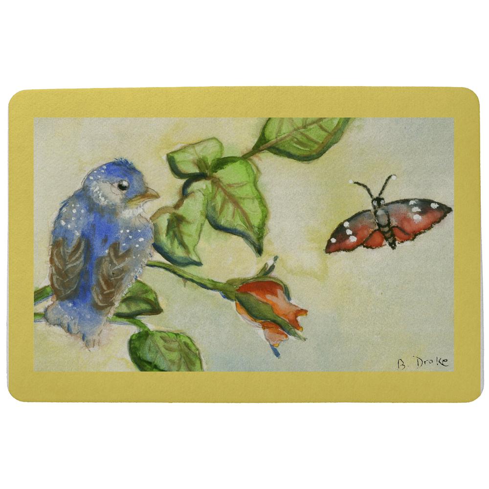 Bluebird Door Mat 18x26. Picture 1