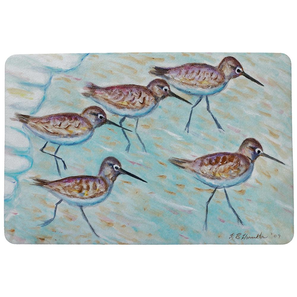 Sandpipers Door Mat 18x26. Picture 1