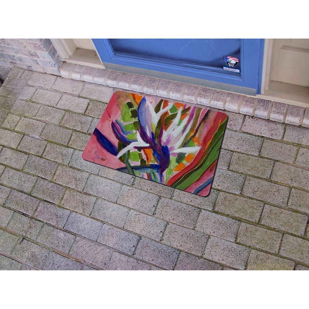 Betsy's Bird of Paradise Door Mat 18x26. Picture 2