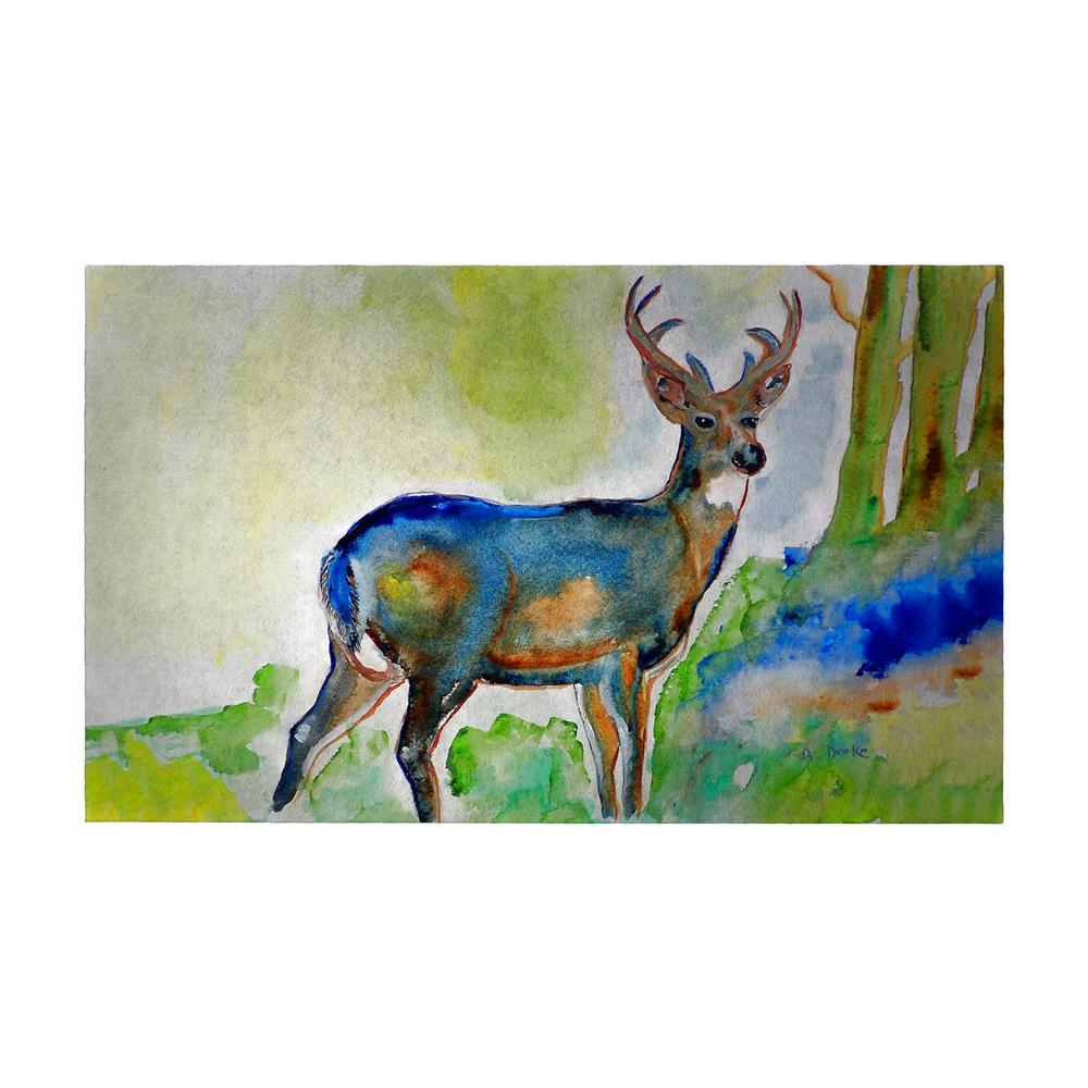 Betsy's Deer Door Mat 18x26. Picture 1