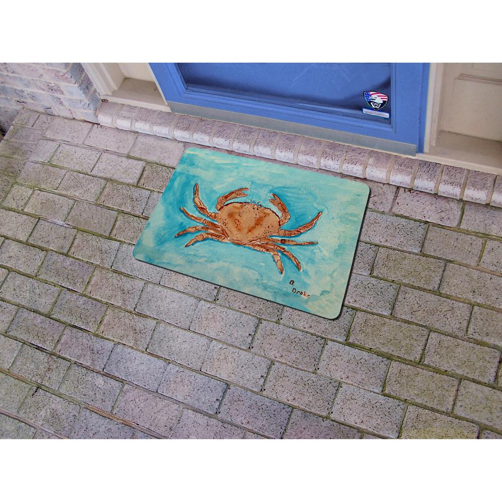 Red Crab Door Mat 18x26. Picture 2