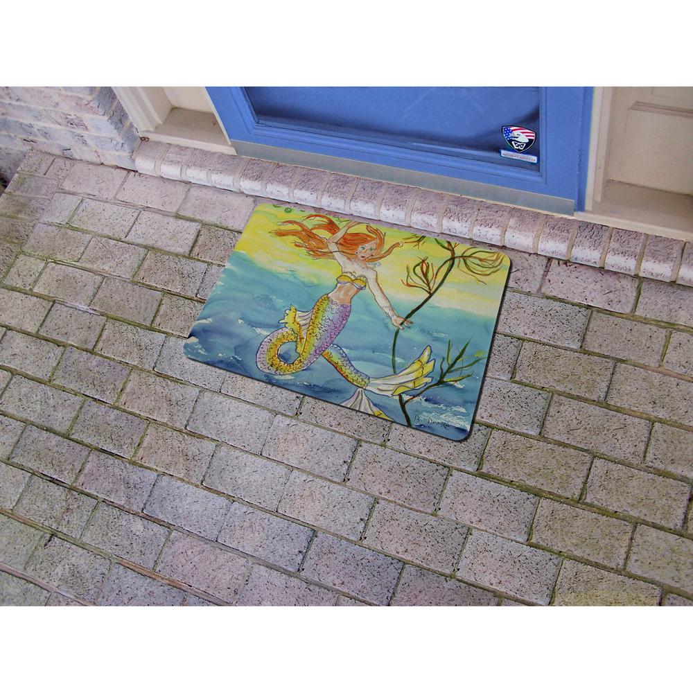 Betsy's Mermaid Door Mat 18x26. Picture 2